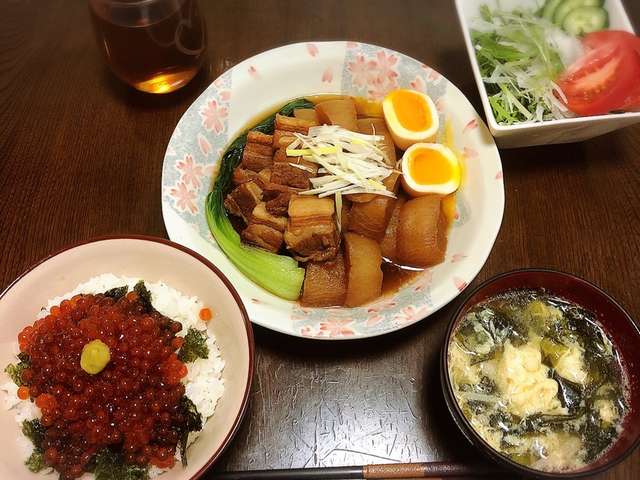 炊飯器で簡単☆豚バラブロックの角煮大根